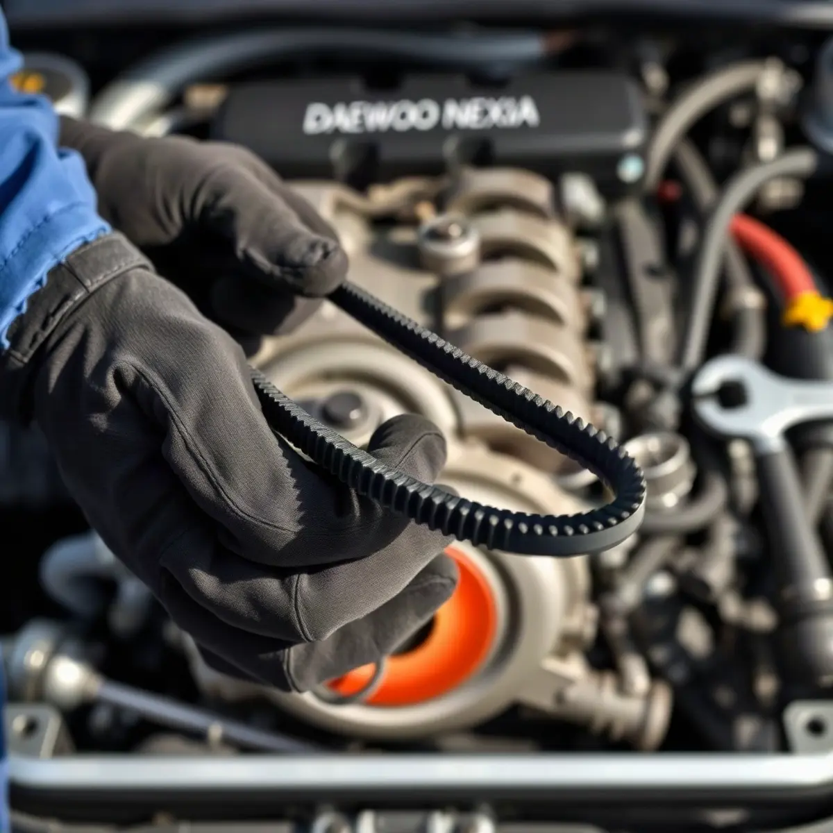 Замена ремня ГРМ Daewoo Nexia 8V: пошаговая инструкция своими руками