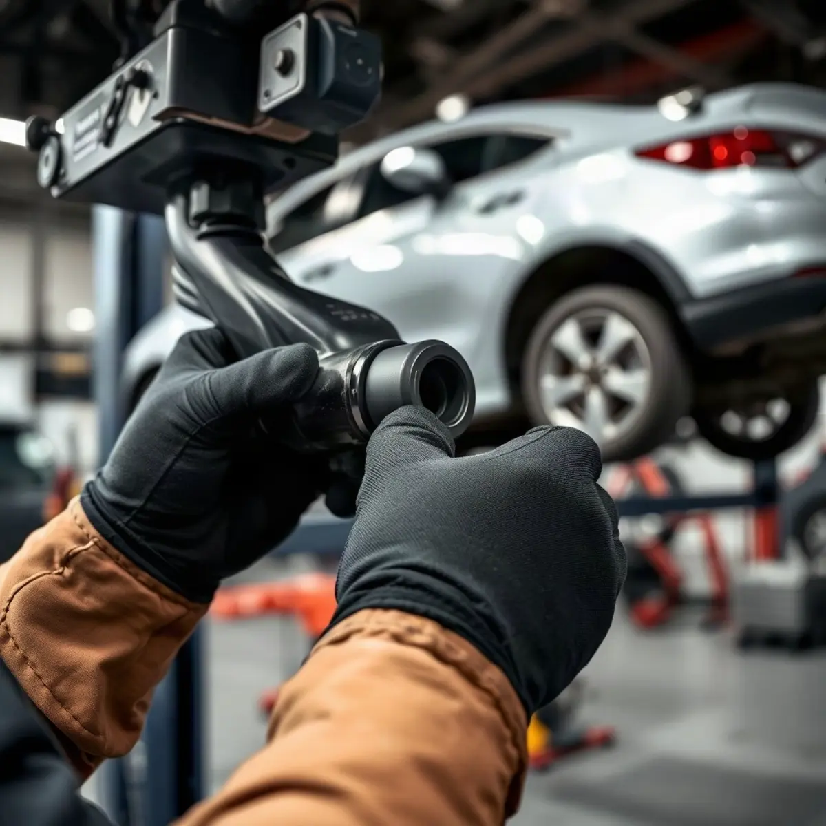Замена сайлентблоков передних рычагов Ford Focus: пошаговая инструкция
