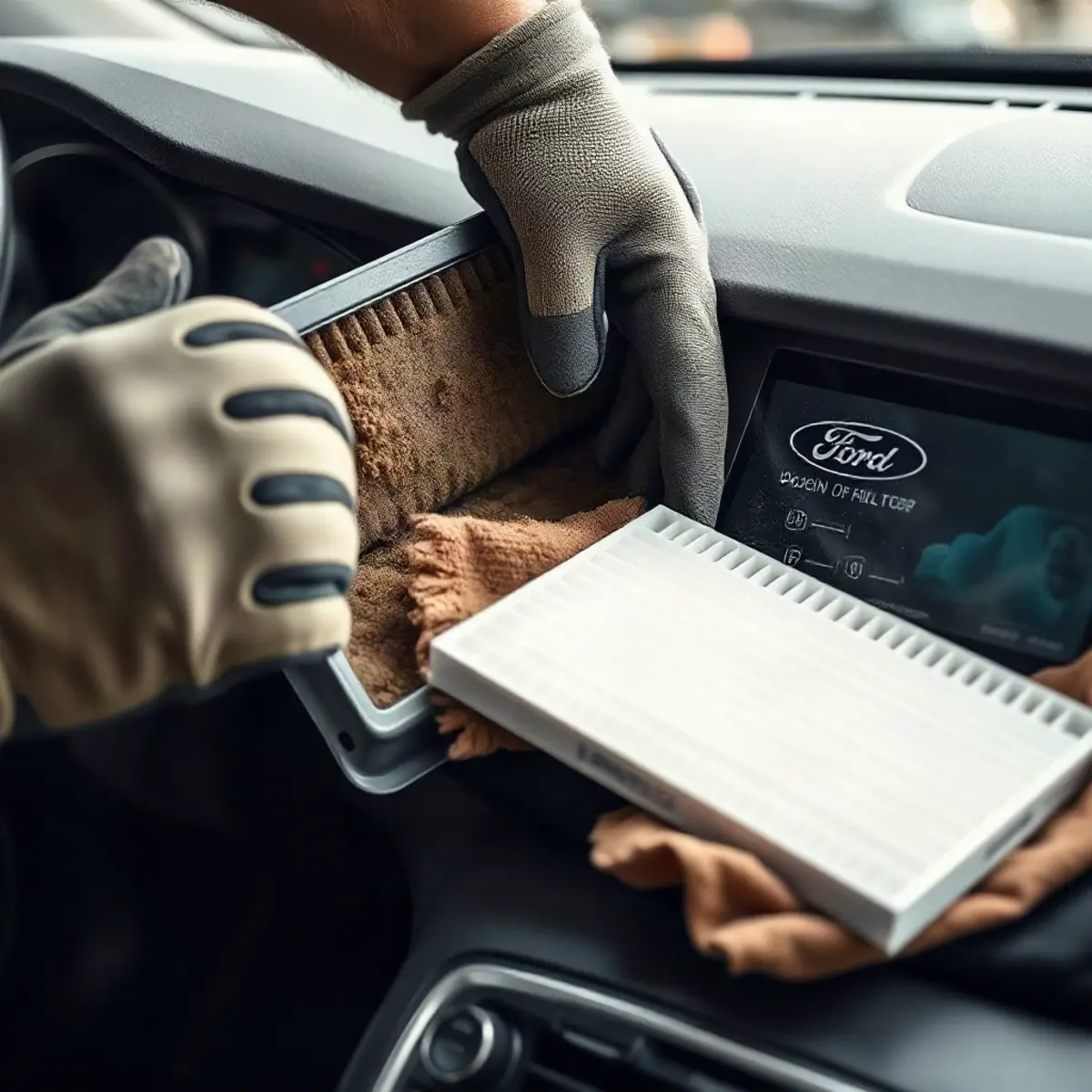 Замена салонного фильтра Ford: пошаговая инструкция и советы эксперта