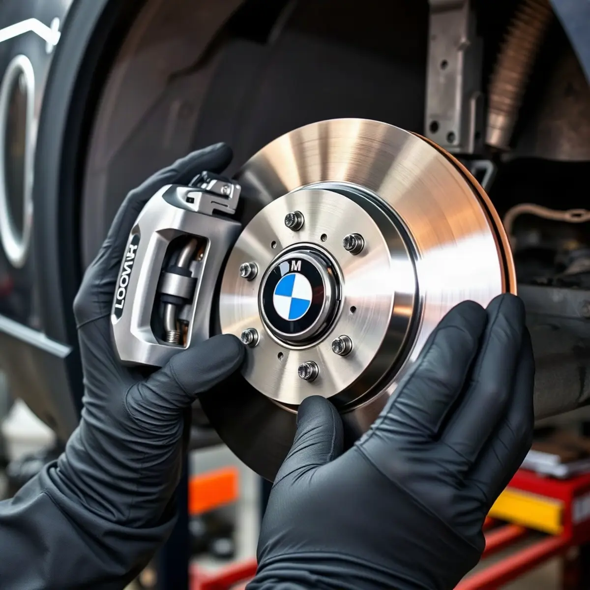 Замена тормозных дисков и колодок BMW: пошаговая инструкция